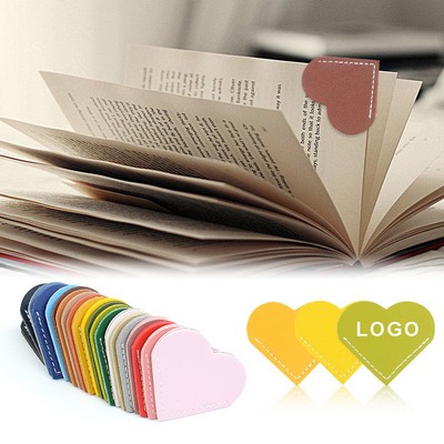 PU Leather Heart Book Binder