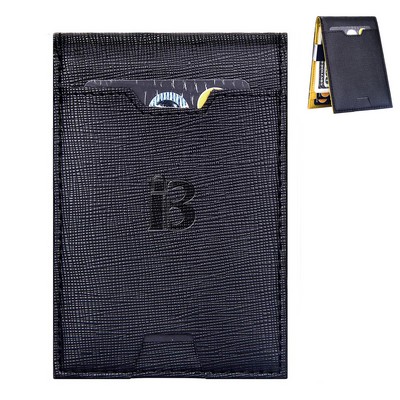 Genuine Leather Men'S Ultrathin Anti-Theft Wallet