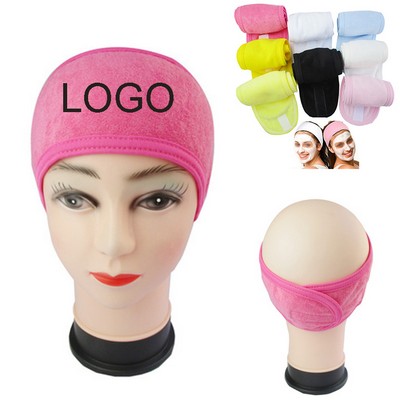 Soft Adjustable Face Wash Headband Facial SPA Headband