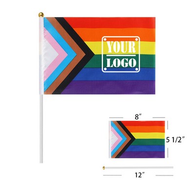 Progressive Handheld Flags