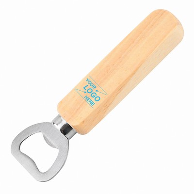 Wooden Handle Classic Bottle Opener