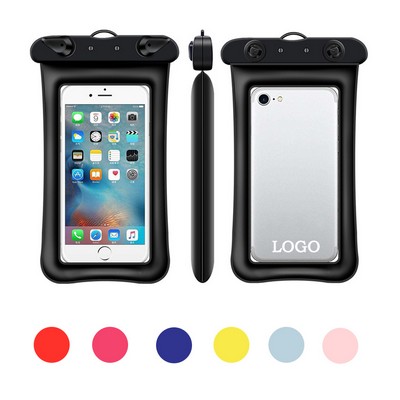 Floating Waterproof Phone Pouch with lanyard