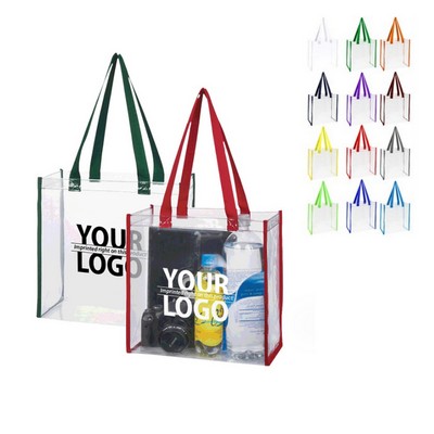 Clear Stadium Tote Bag