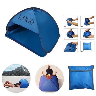 Pop-Up Beach Sun Shelter Headrest Tent