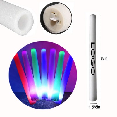 Sponge Led Glow Foam Stick