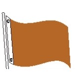 4'x6' Standard Colored Attention Flag