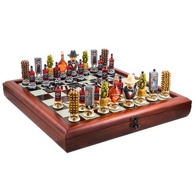 Jack Daniel's® Lynchburg Chess Set