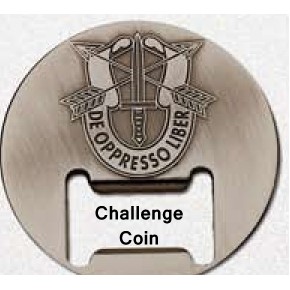 Challenge Coin Bottle Opener