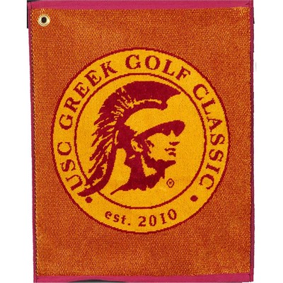 Custom Woven Golf Towel (16"x11") w/ Free Setup