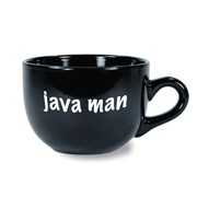 24 Oz. Latte Mug - Black