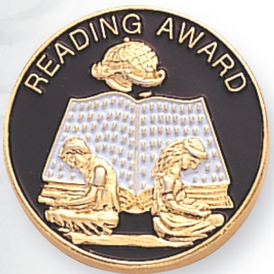 7/8" Reading Award Pin