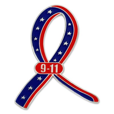 9-11 Ribbon Lapel Pin