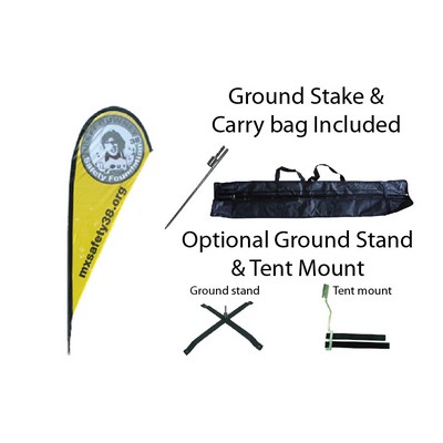 7' Tear Drop Flag Kit