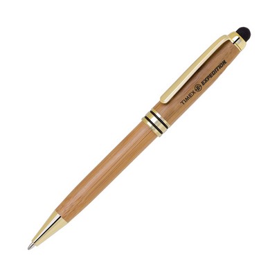 Pierre Bamboo Stylus Ballpoint Pen