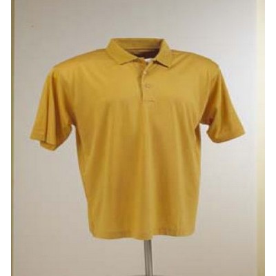 Men's Double Mercerized Golf Polo Shirt