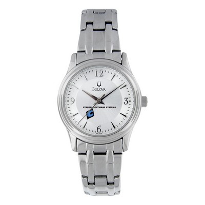 Bulova Women's Corporate Collection Silver-Tone Bracelet Watch