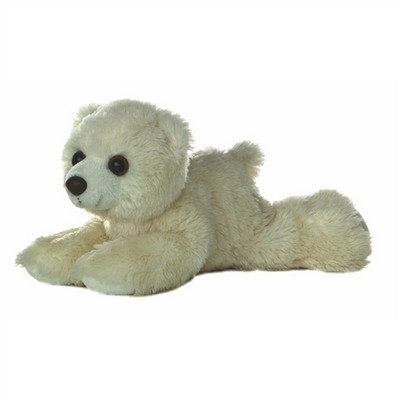 8" Arctic Polar Bear Stuffed Animal