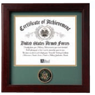 Air Force Wings Certificate of Achievement Picture Frame (12"x12")