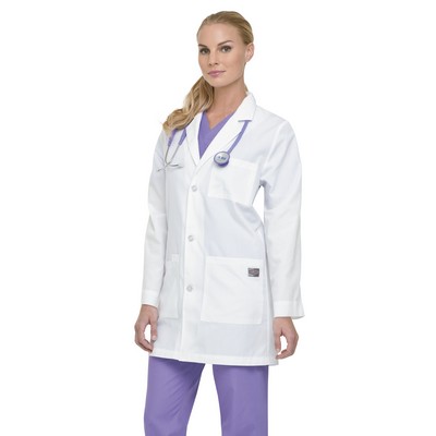 Landau® ScrubZone Unisex Three-Button Lab Coat