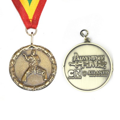 Custom Medal w/Lanyard or Ribbon