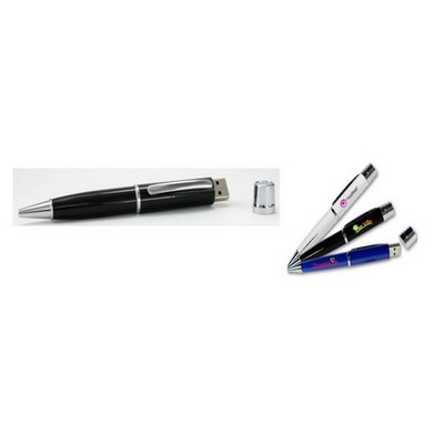 Fashionable USB Pen w/Removable Tip Cap