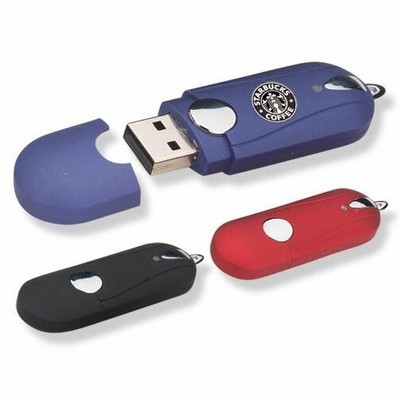 128 GB Flow Flash Drive w/Keychain