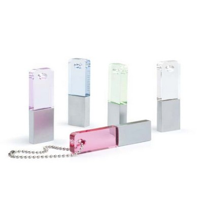 Glowing Flash Aluminum Flash Drive