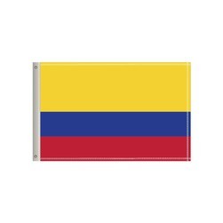 36"W x 24"H National Flag, Columbia, Double-Sided