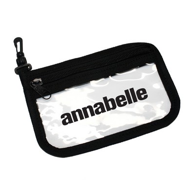 Mini Clear Clip Pouch