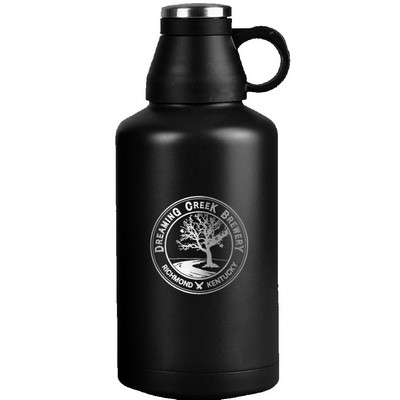 64 oz Leakproof Bison Growler - Stainless Steel - Custom