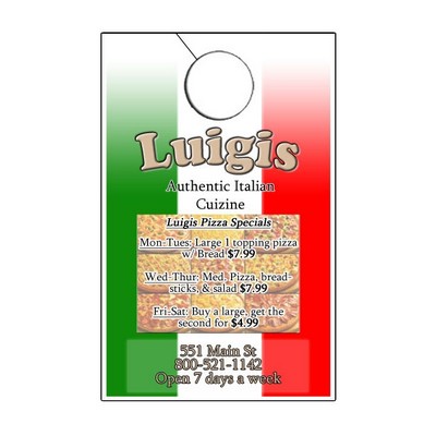 Full Color Door Hanger (8 1/2"x11")