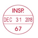 Xstamper® Pre-inked N75 Xpedater® Date Stamp