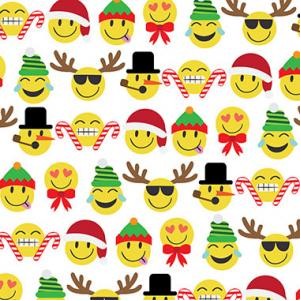 Emoji Christmas Tissue Paper