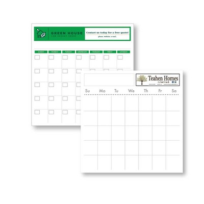 Styrene Month At A Glance Perpetual Dry Erase Calendar (22"x22")