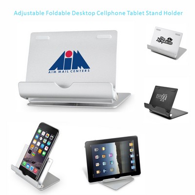 Adjustable Foldable Desktop Cellphone Tablet Stand Holder