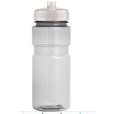 20 Oz. Translucent Recreation Bottle w/ Push Pull Lid