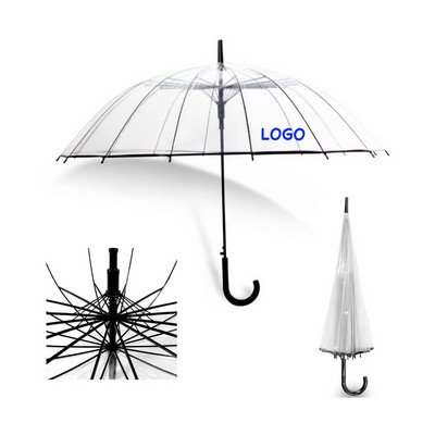 Transparent Rain Umbrella