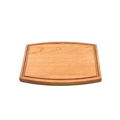 Arched Cherry Hardwood Cutting Board