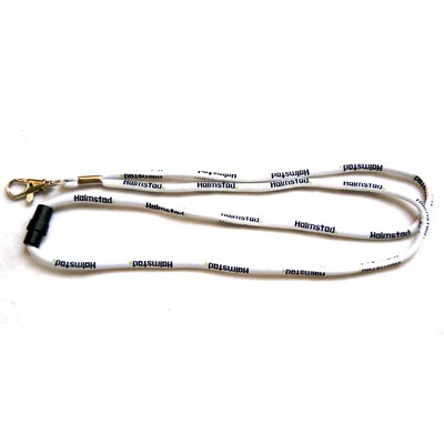 Nylon Round Cord Lanyard w/Lobster Claw Attachment