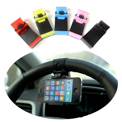 Car Steering Wheel Phone Holder