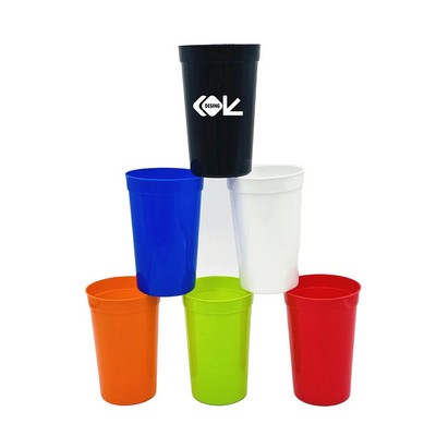 16Oz Plastic Stadium Cups No BPA