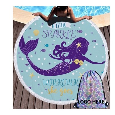 Round Beach Towel