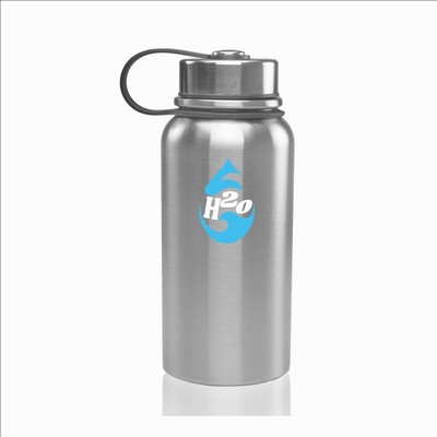 27 oz. Vacuum Sealed Stainless Steel Water Bottle (2 Color Imprint)