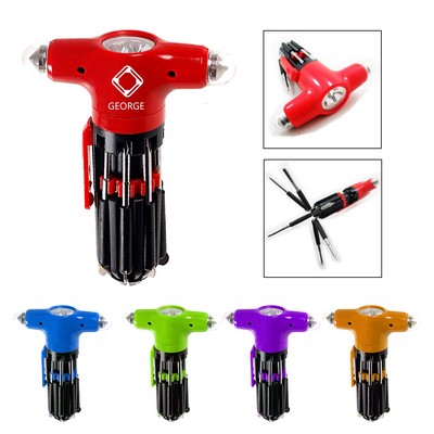 8-In-1 Screwdriver Flashlight