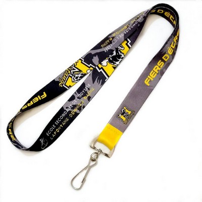 5/8" Polyester Lanyard Dye Sublimation