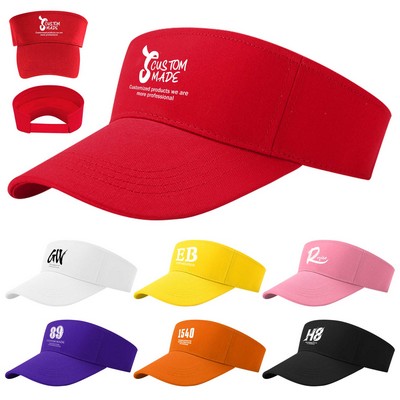 Sport Wear Athletic Visor Cap