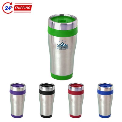 14 Oz. Stainless Steel Car Cup