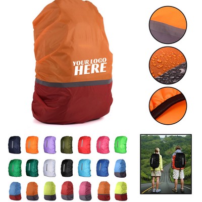 Reflective Strip Backpack Rain Cover