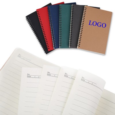 Dot Grid Lined Blank Spiral Notebook