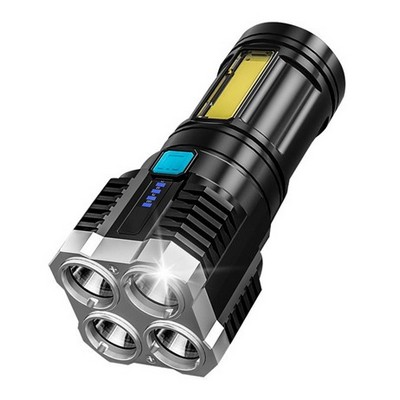 Portable 4 Modes LED Flashlight